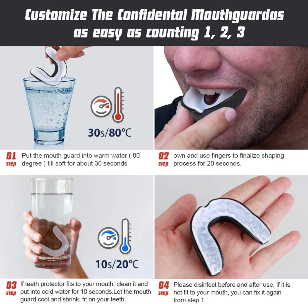 Sportl Mouth Guard for Football, Boxing, Youth & Adult